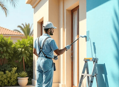 Exterior painting project